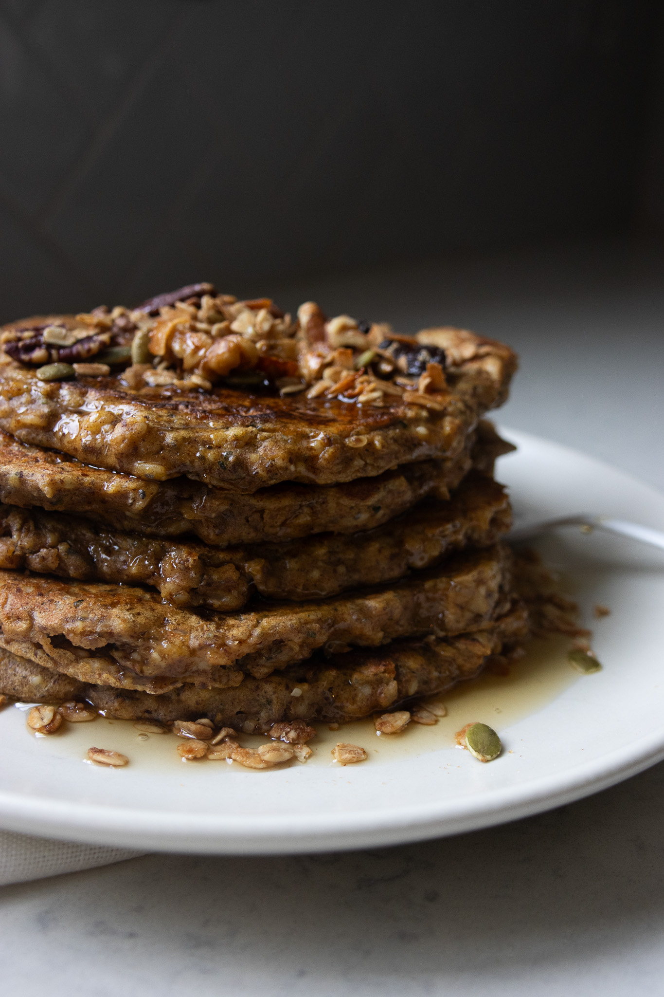 Pumpkin Chocolate Chip Pancakes, Postpartum Meal Prep